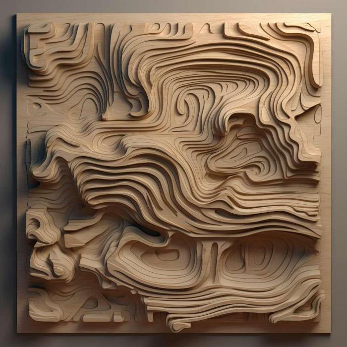 نموذج ثلاثي الأبعاد لآلة CNC 3D Art 